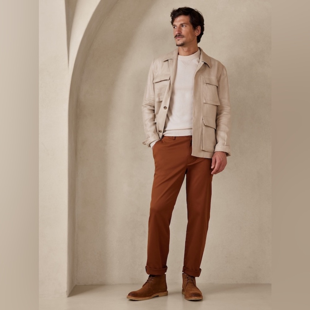 NWT Banana Republic Men's Rapid Movement Chinos